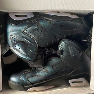 Jordan 6 retro original black and noir color way